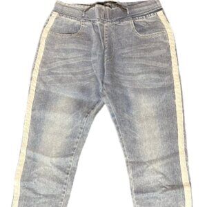 Men's High Street Casual Stretch Denim Jogger Pants